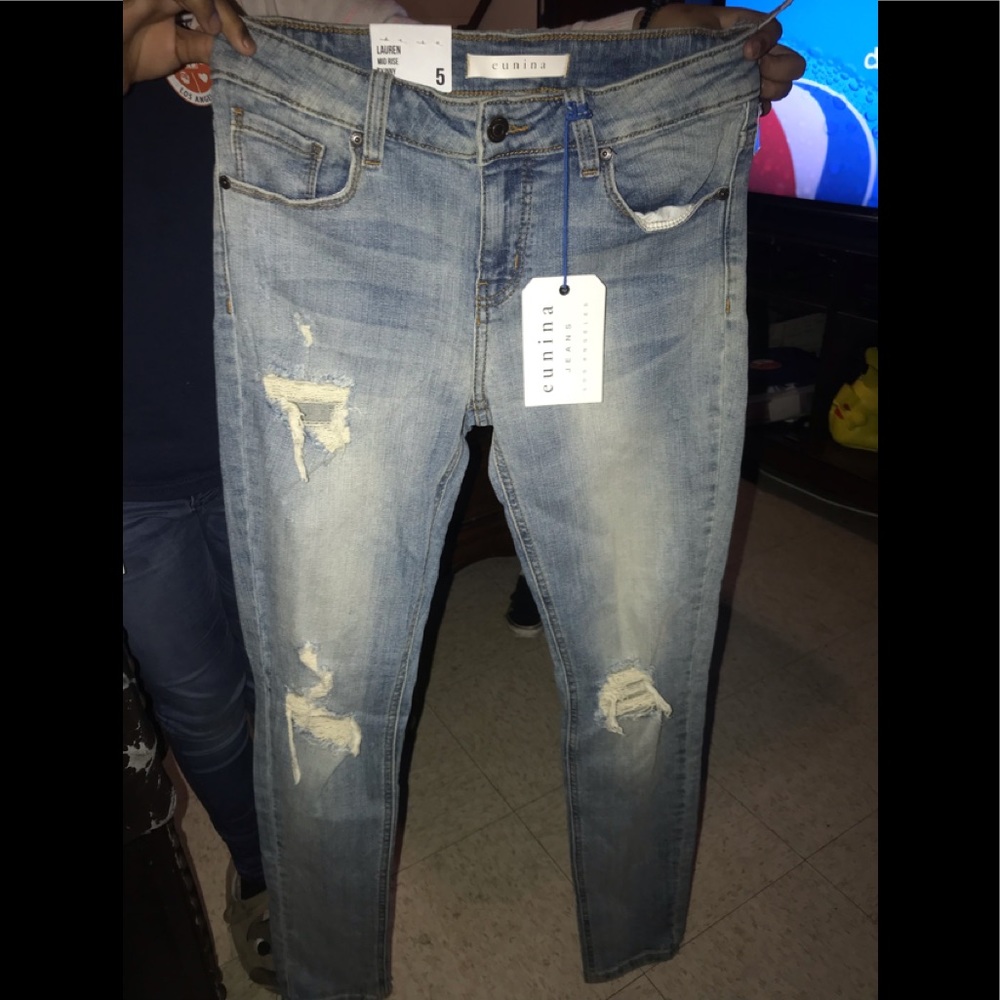 Mid Rise Skinny Regular Jean